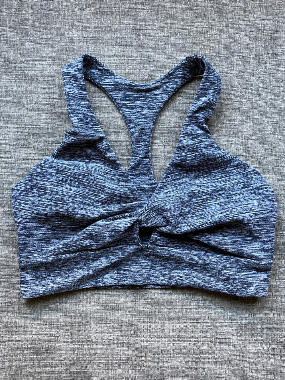 Victoria's Secret Heather Gray Lined Sports Bra M